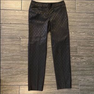 White House Black Market Slim Ankle Pants in Black Size 0